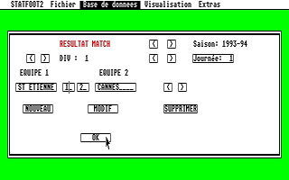 Statfoot atari screenshot